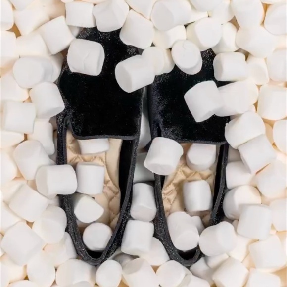 🖤 Birdies Heron Black Suede Haircalf Upper Flats - Size 9🖤 - Picture 11 of 11